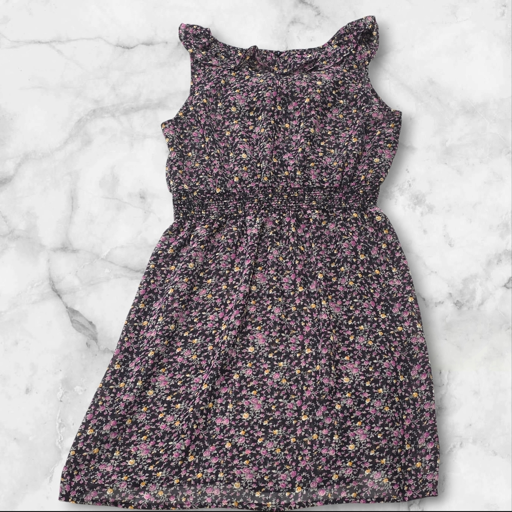 XXI Woman's Floral Sleeveless Summer Spring Easter Dress Size Medium (M) E31